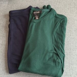 WHBM Two Long Sleeved T-Shirts - S